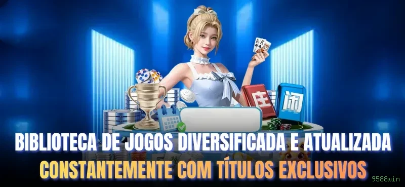Imagem promocional da 9588win mostrando a plataforma e suas vantagens